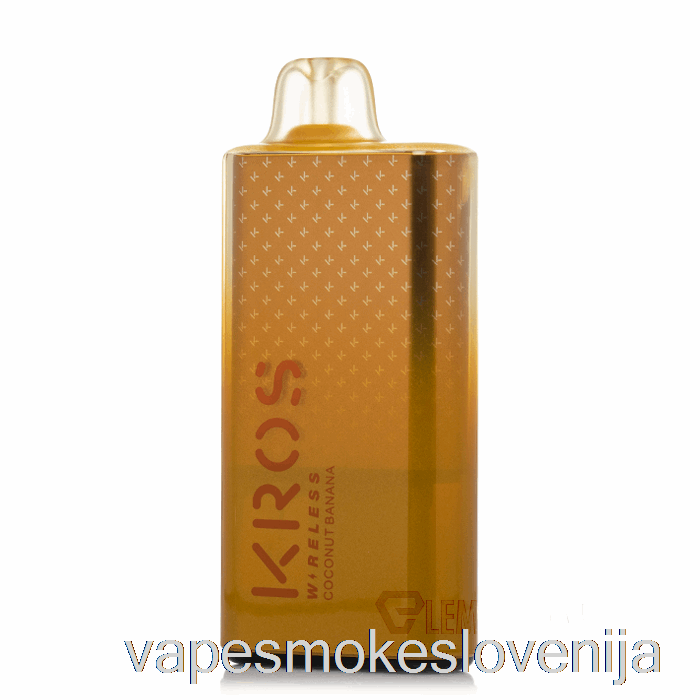 Vape Petrol Kros Wireless 9000 Kokosova Banana Za Enkratno Uporabo